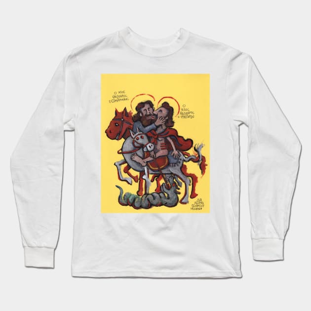 LGBTQ SAINTS Long Sleeve T-Shirt by micalef